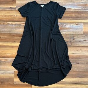 LuLaRoe Black Carly High-Low Dress